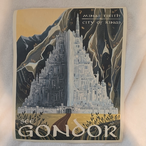 Fantasy Art Print Set - Hobbiton, Khazad-dûm, Gondor, Ithilien - Picture 8 of 12